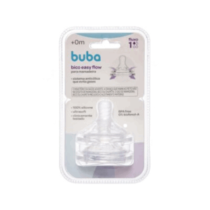 Bico de Mamadeira Easy Flow Fluxo 1 - 2un – Buba