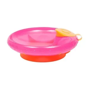 Prato Térmico Com Ventosa - Rosa