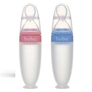 Colher dosadora em silicone com ventosa