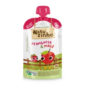 Papinha Natuzinho  Framboesa e Maçã