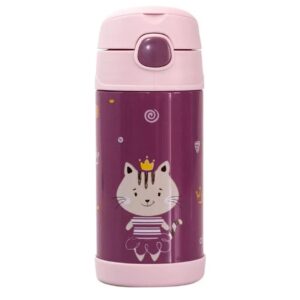 Clingo Garrafa Térmica Infantil Dupla Camada - Gatinha Milky - Clingo