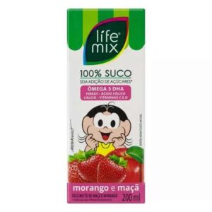 Suco morango e maçã - Turma da Mônica (200ml)