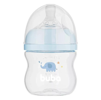 Mamadeira Easy Flow Elefante azul 120ml – Buba