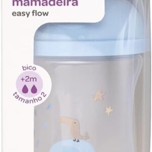 Mamadeira Easy Flow Elefante azul 270ml - Buba