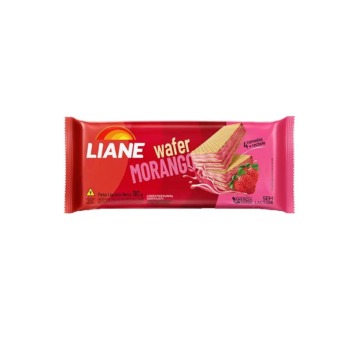 Wafer sem lactose – Morango (90g)