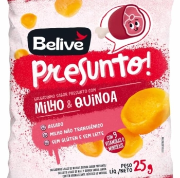 Salgadinho Sabor Presunto – Belive (25g)