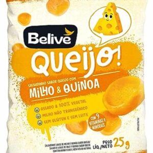 Salgadinho Sabor Queijo - Belive (25g)