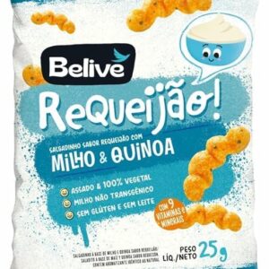 Salgadinho Sabor Requeijão - Belive (25g)