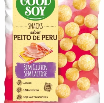 Snack de Peito de Peru Sem Glúten Sem Leite Sem Lactose – Good Soy (25g)