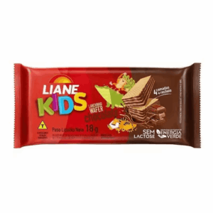 Lanchinho wafer kids sem lactose 18g (chocolate)